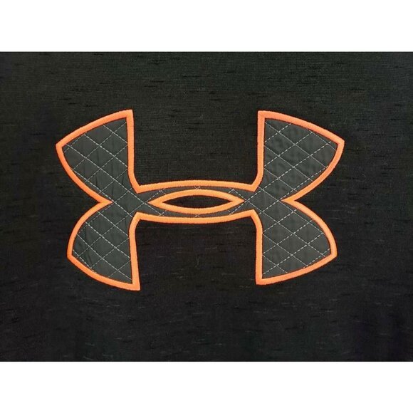 Under Armour Loose Fit Hoodie Sweatshirt Gray Long Sleeves Pullover Women's Sz S - Picture 3 of 6